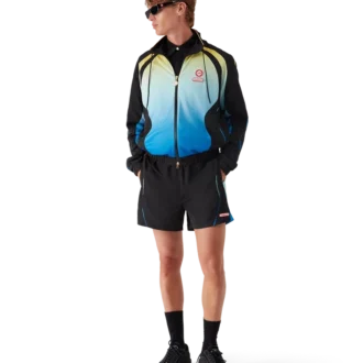 Veste coupe-vent dégradée