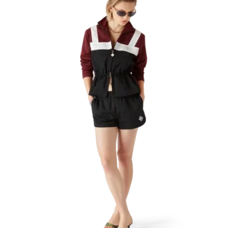 Veste coupe-vent en nylon Monogram