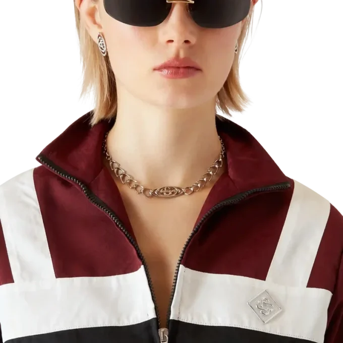 Veste coupe-vent en nylon Monogram