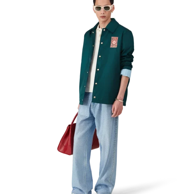 Veste de stade avec logo gothique