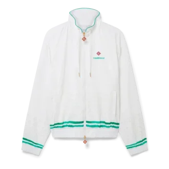 Veste de survêtement à détails laser