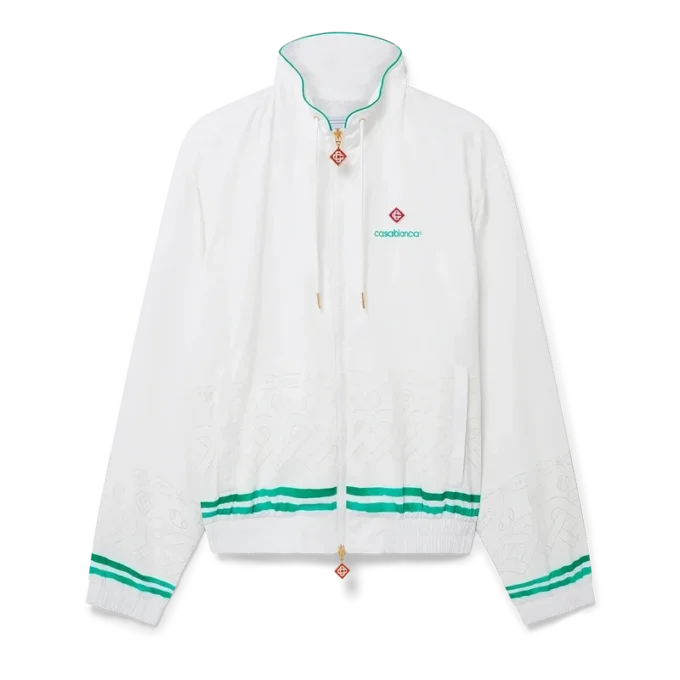 Veste de survêtement à détails laser Veste de survêtement à détails laser