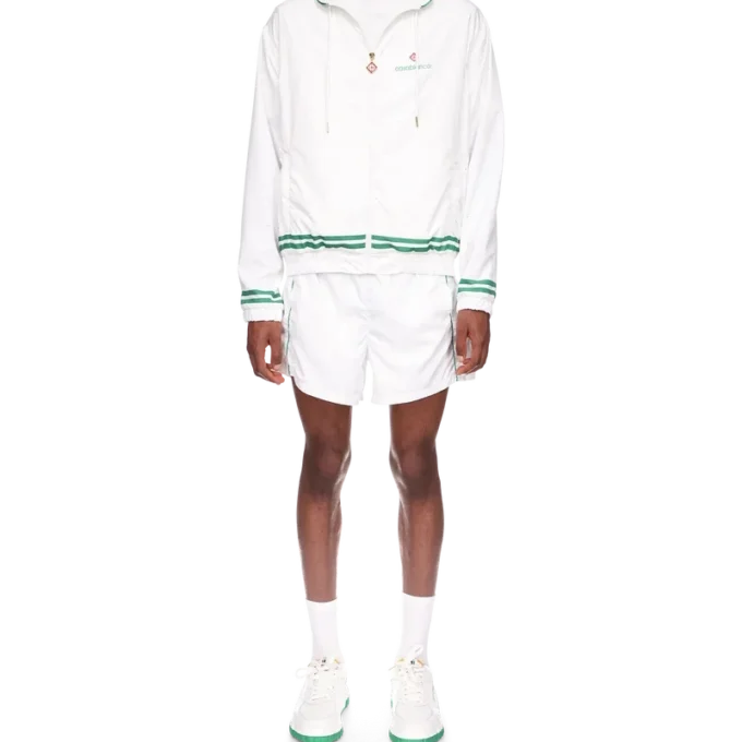 Veste de survêtement à détails laser Veste de survêtement à détails laser