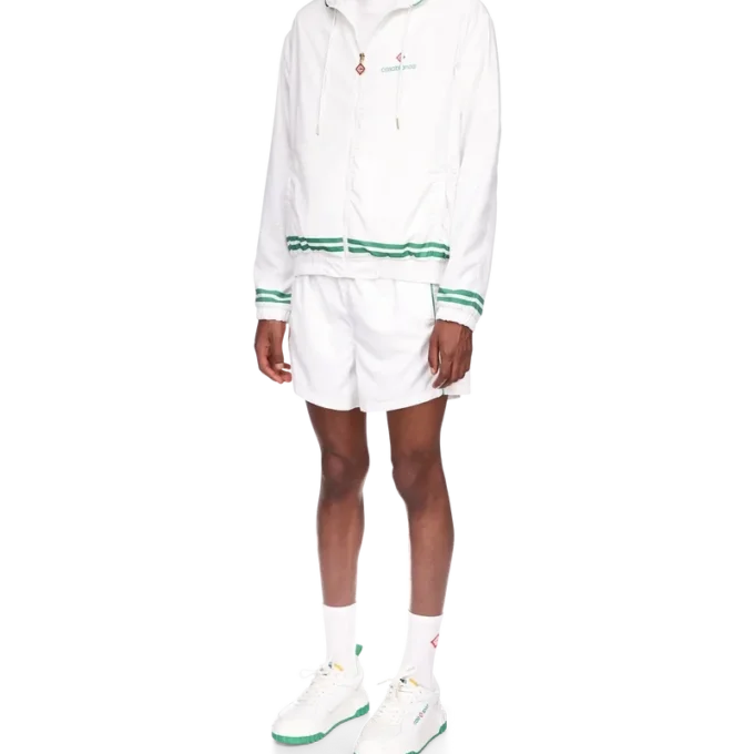 Veste de survêtement à détails laser Veste de survêtement à détails laser