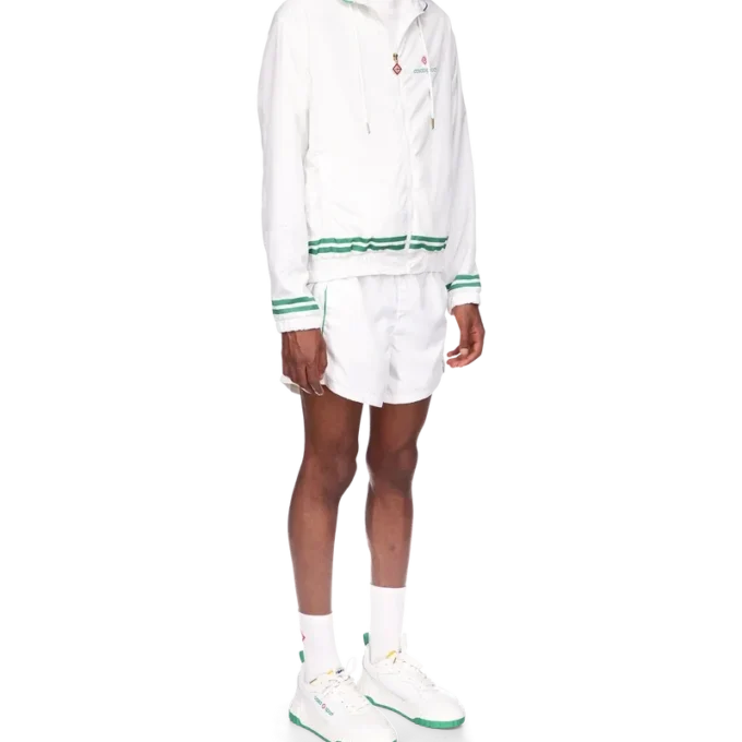 Veste de survêtement à détails laser Veste de survêtement à détails laser