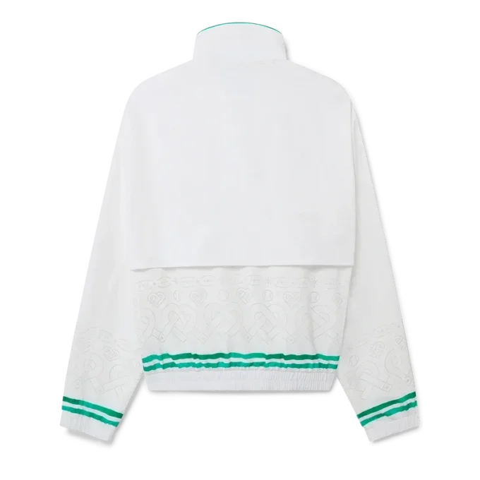 Veste de survêtement à détails laser Veste de survêtement à détails laser