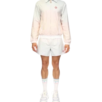 Veste de survêtement à détails laser dégradés