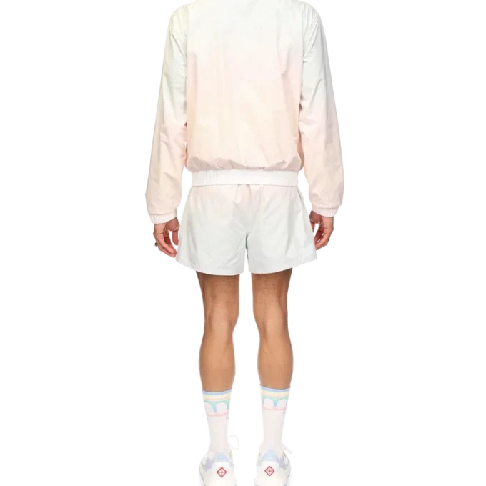 Veste de survêtement à détails laser dégradés