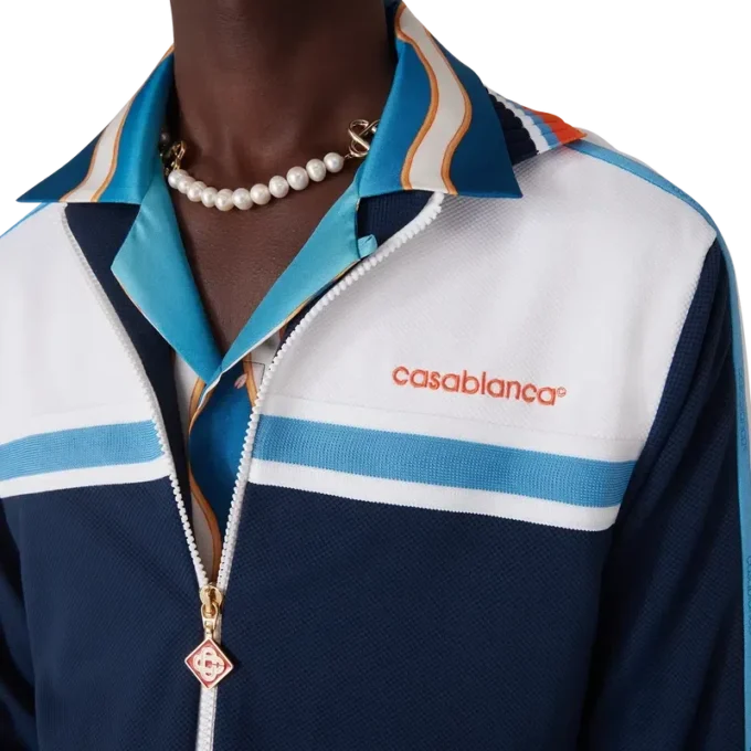 Veste de survêtement en piqué Veste de survêtement en piqué