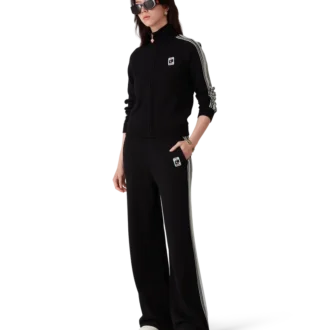 Veste de survêtement en tricot mérinos