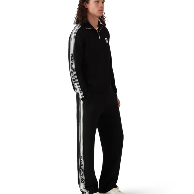 Veste de survêtement en tricot mérinos Veste de survêtement en tricot mérinos