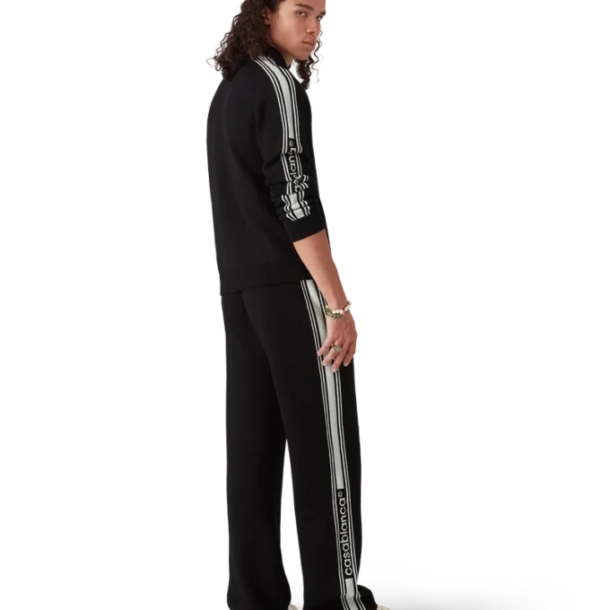 Veste de survêtement en tricot mérinos Veste de survêtement en tricot mérinos