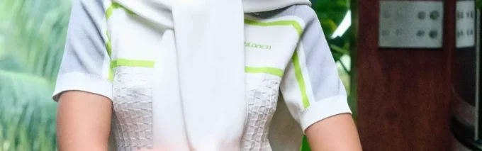 Veste de tennis zippée