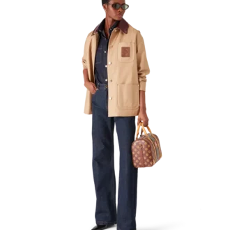 Veste de travail beige