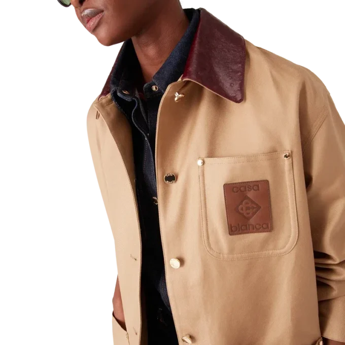 Veste de travail beige