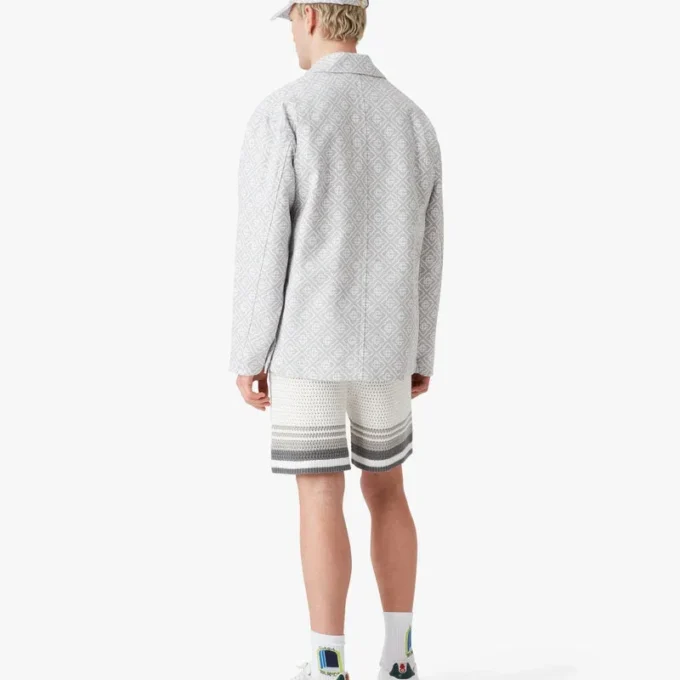 Veste de travail Monogram grise