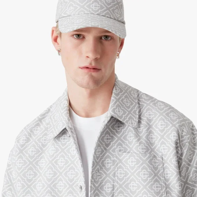 Veste de travail Monogram grise