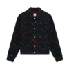 Veste en denim Heatmap
