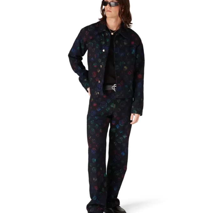 Veste en denim Heatmap