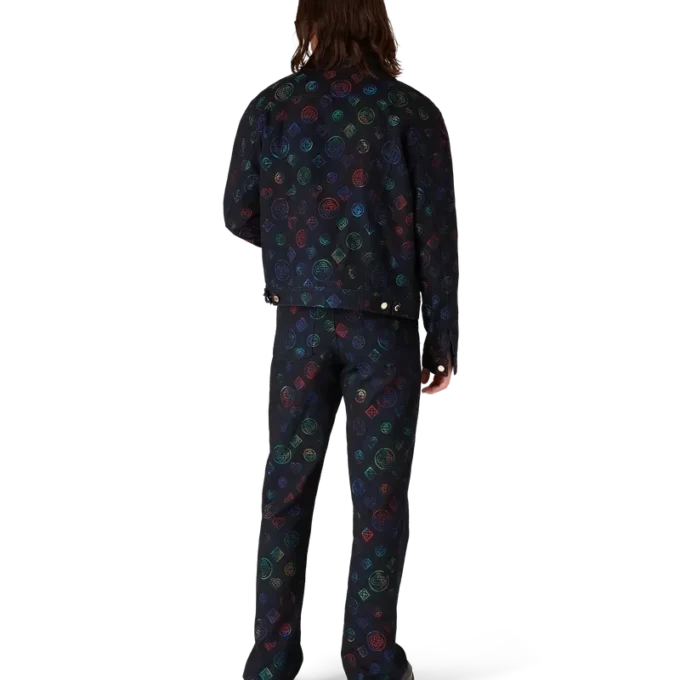 Veste en denim Heatmap