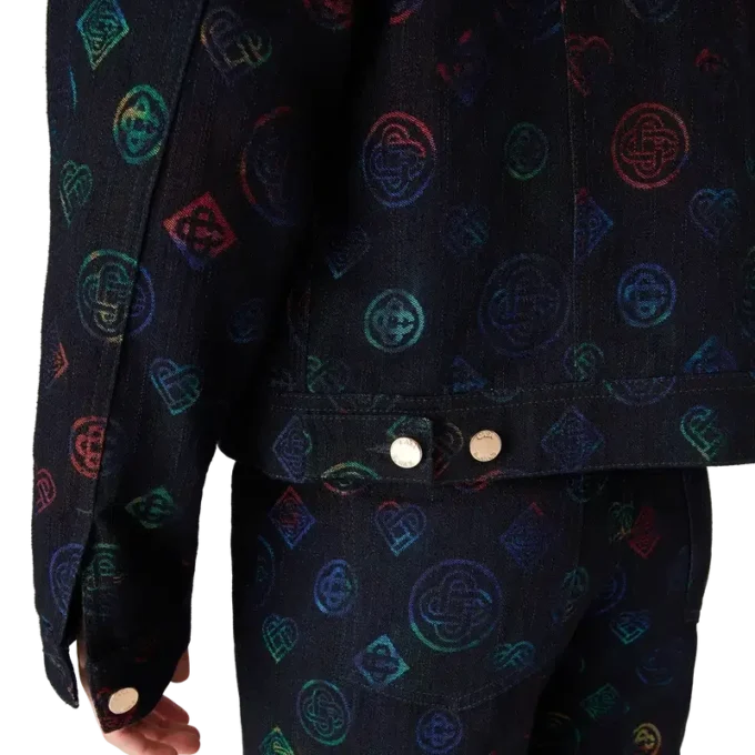 Veste en denim Heatmap