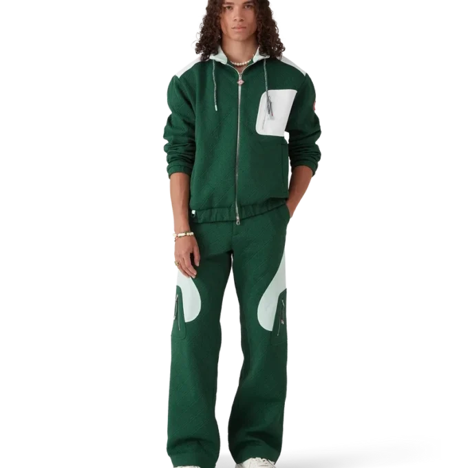 Veste en jacquard monogramme nylon Veste en jacquard monogramme nylon