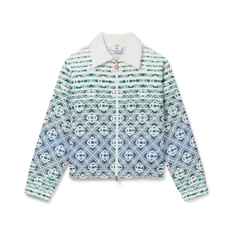 Veste en tissu éponge dégradé Monogram