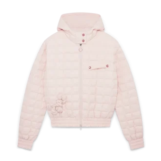 Veste matelassée à capuche en nylon