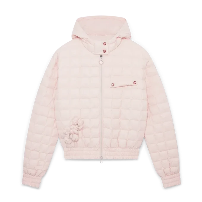 Veste matelassée à capuche en nylon