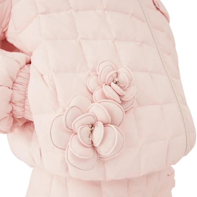 Veste matelassée à capuche en nylon