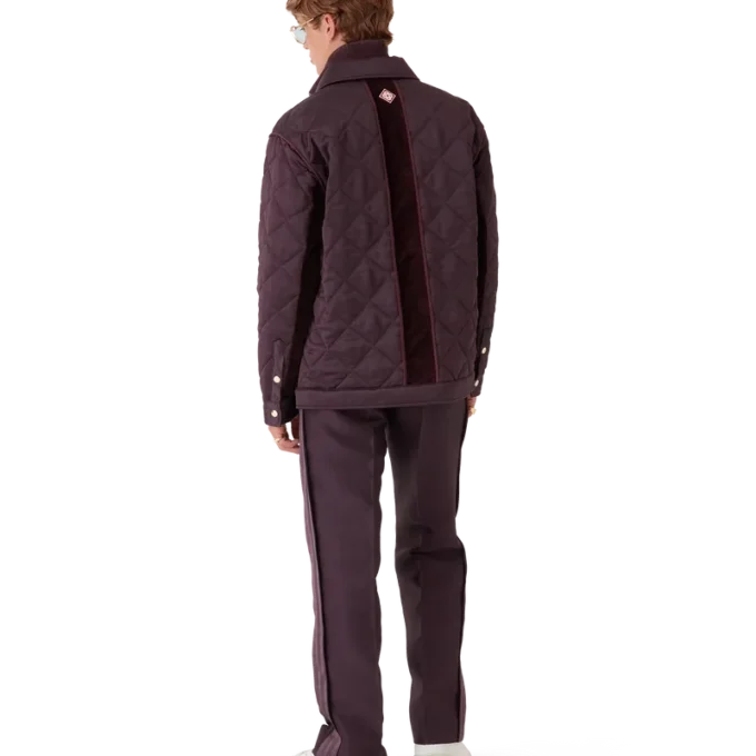 Veste matelassée en satin