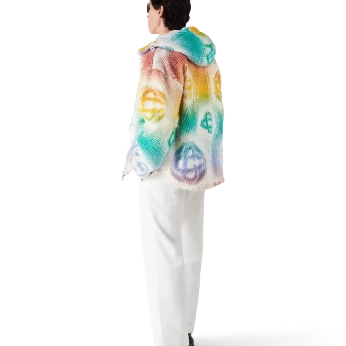 Veste polaire Monogramme en demi-teintes