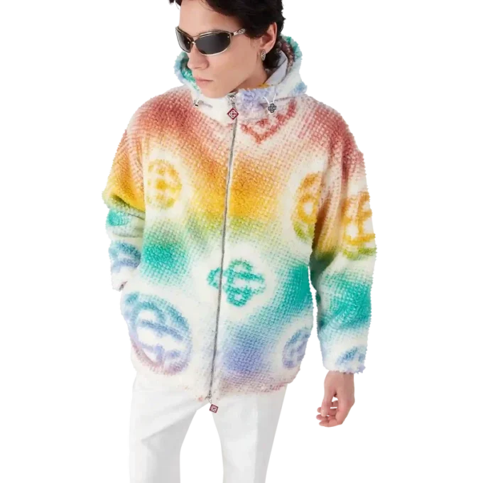 Veste polaire Monogramme en demi-teintes