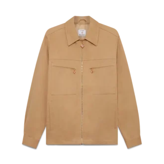 Veste zippée en coton