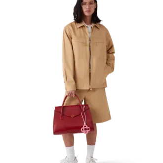 Veste zippée en coton