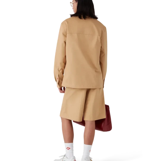 Veste zippée en coton