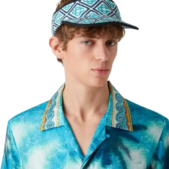 Visière en tissu éponge Monogram