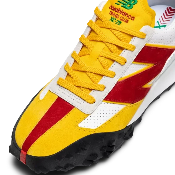 Xc-72 Rouge et Jaune Casablanca et New Balance